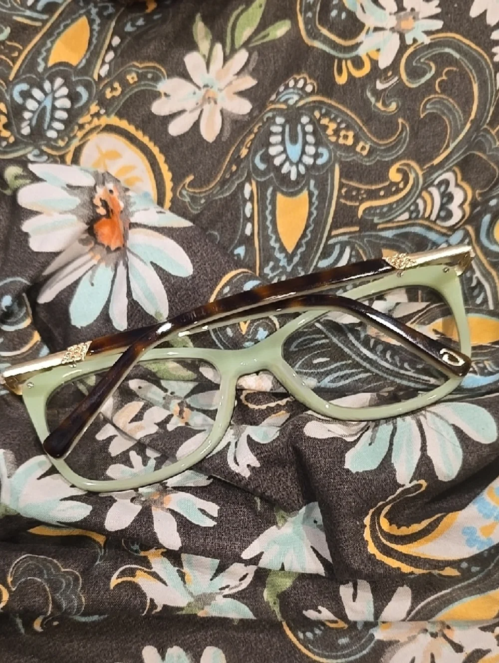 Euc Tortoise shell Women's Fashion Eyeglass Frames Oscar De La Renta